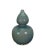 Ceramic Turquoise Bottle Gourd Vase For Sale - Image 7 of 7