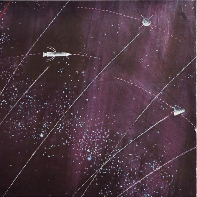 1958 Original American Poster - Space by the National Academy of Science For Sale - Image 4 of 6