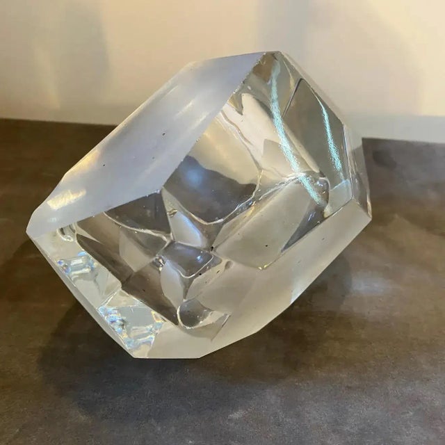 Formia Murano 1970s Modernist Murano Glass Ashtray by Formia For Sale - Image 4 of 11