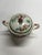 Antique English Johnson Brothers Indian Tree pattern sugar bowl with lid.