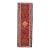 1970s Vintage Turkish Handmade Wool Cotton Red Runner Rug For Sale