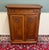 1920s Antique French Double Door Cabinet Cupboard Carved Honey Oak Drawer Early 20th For Sale - Image 5 of 17