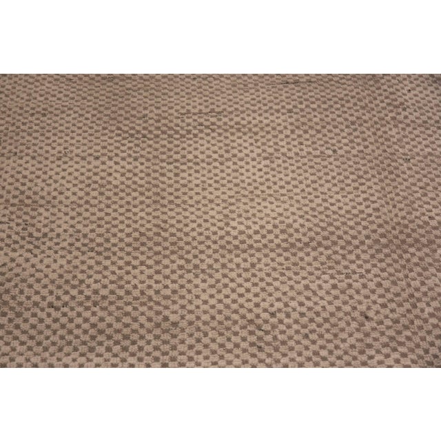 Nazmiyal Collection Large Contemporary Checkerboard Rug For Sale In New York - Image 6 of 8