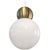 Stilux Milano 1970s Large Globe Pendant Light For Sale