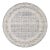 Amber Lewis x Loloi Zuma Ocean / Multi 3'-0" x 3'-0" Round Accent Rug For Sale