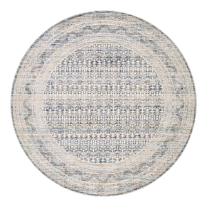 Amber Lewis x Loloi Zuma Ocean / Multi 3'-0" x 3'-0" Round Accent Rug