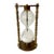 Vintage Brass Celestial Cherub Hourglass With White Sand For Sale