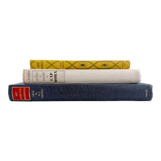 Mid 20th Century Collection of Nautical Maritime Coffee Table Books - Set of 3 For Sale