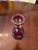 Antique Bohemian Glass Moser Jeweled Hookah Bottle For Sale - Image 4 of 6