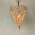 1980s Italian Glass Beaded Pendant Light For Sale - Image 4 of 12