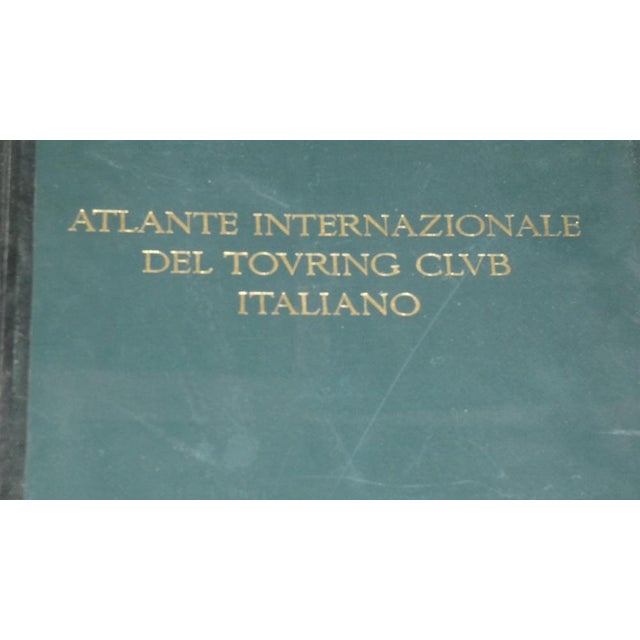 Bond Opera Cartographic, International Atlas of the Italian Touring Club with Dedication by Benito Mussolini, Italy 1927, Set of 9 For Sale - Image 3 of 18
