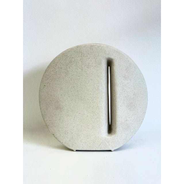 Ceramic Off White Ceramic Vase from Nereo Boaretto, 1972 For Sale - Image 7 of 7