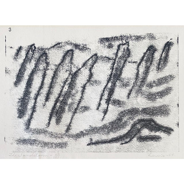 Stanley Lewis, "The Sandstorm" from Wanderers Illustrations 112/225, 1964 For Sale