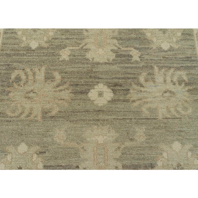 Oushak Rug 3'1" x 5'2" #21376 For Sale - Image 4 of 8