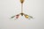 Mid-Century Modern Brass 6-Arm Sputnik Lamp, Italy, 1950s For Sale - Image 4 of 13