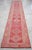 1970s Pink Kurdish Herki Hand-Knotted Distressed Runner For Sale - Image 9 of 17