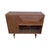 Mid-Century Modern 1950s Mid Century Modern Diamond Front Dry Bar For Sale - Image 3 of 12