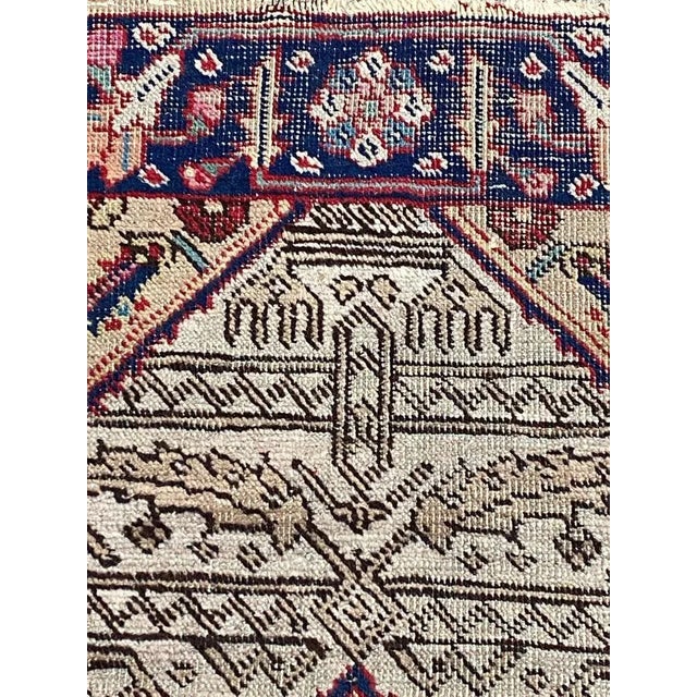 Blue Small 19th Century Antique Tabriz Rug For Sale - Image 8 of 18