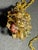 Mid-Century Modern 1950s Robert DeMario Hand Fabricated Pendant on Gold Tone Rope Chain. For Sale - Image 3 of 7
