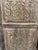 Antique Distressed White Carved Wood Door – Rustic Sliding or Hinged Barn Door 80x36 For Sale - Image 4 of 6