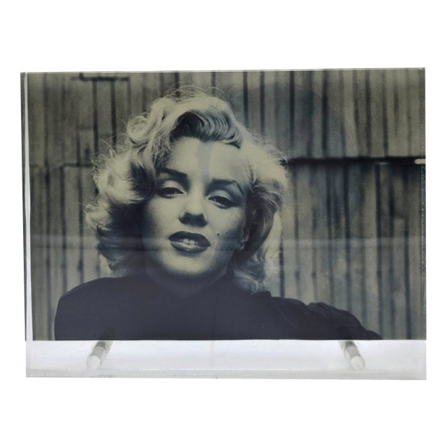Double-Sided Acrylic Photo Frame, Italy, 1970s For Sale