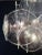 2020s Italian Murano Chandelier, 36 Iridescent Disks For Sale - Image 5 of 9