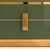 Not Yet Made - Made To Order Olive Green Glass Nightstand with Recessed Brass Plinths, Italy, Set of 2 For Sale - Image 5 of 11