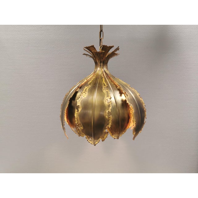 1960s Large Brutalist Hanging Lamp by Svend Aage Holm Sørense, 1960s For Sale - Image 5 of 18