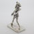 Vintage Italian Handmade Genuine Silver Harlequin Carnival Character Commedia Dell'Arte Figurine For Sale - Image 4 of 10