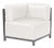 Axis Corner Chair Avanti White Titanium Frame For Sale