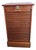 Vintage Roller Shutter Cabinet in Oak, 1930s For Sale