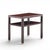 Edward Wormley for Dunbar Mid Century Mahogany and Brass Side End Tables - Pair For Sale - Image 9 of 12