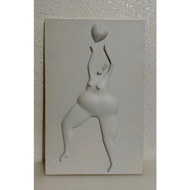 Abigail Varela (1948-) Atrapando un corazón 2008 Madera, resina y acrílico Catching a Heart Wood, Resin and Acrylic Hand...