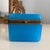 Beautiful blue French opaline glass box in fabulous condition. Perfect to hold earrings or display in your home along with...
