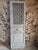 Antique Oak Front Door with Cast Iron Grill, 1890s For Sale - Image 6 of 18