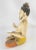 19th Century Indian or Chinese Paper Mache Buddhist Yogi Figure For Sale - Image 5 of 11