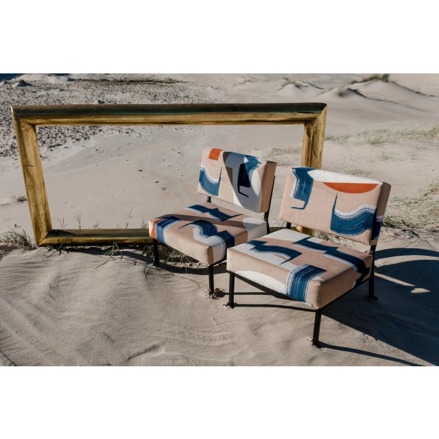 Not Yet Made - Made To Order Tiffany Bouelle Right O2 Armchair by Babel Brune For Sale - Image 5 of 7