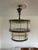 Brutalist 1990s Metal Glass Tube Wall Ceiling Light For Sale - Image 3 of 9