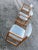 Mid-Century Modern Late 20th Century Danish Modern Oak Box Chairs on Sled Bases - Set of 6 For Sale - Image 3 of 12