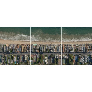 "AV_Malibu_Triptych1" Contemporary Limited Edition Triptych Fine Art Photograph by Bernhard Lang, Set of 3 For Sale