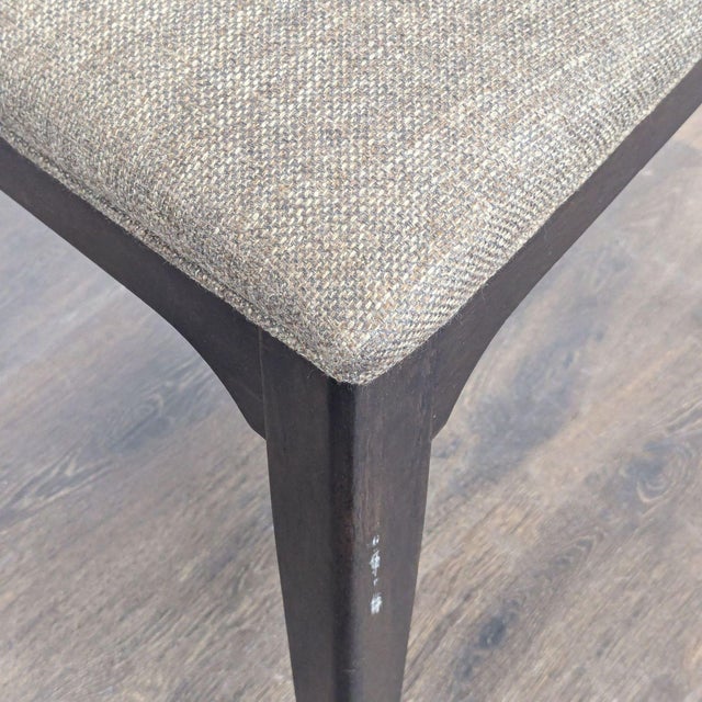 Wood Universal Furniture Upholstered Wood Dining Chair For Sale - Image 7 of 8
