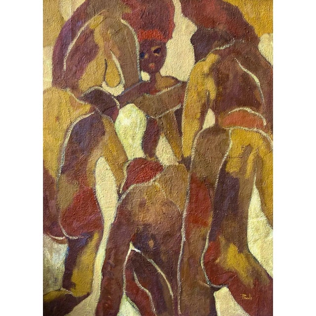 Gilbert Pauli, A Child for Humans, Oil on Canvas, 1999 For Sale - Image 8 of 8