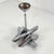 Chromed Structural Pendant Lamp by Oscar Torlasco for Stilkronen, 1960s For Sale - Image 9 of 10