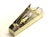 1930s French Art Deco Sconce with Brass Fixture and Glass Shade, 1930s For Sale - Image 5 of 10