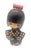 Offered is a diminutive vintage wood Kokeshi doll handcrafted and painted in Japan circa. 1970s. This particular Kokeshi...