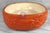 Ceramic Vintage Large Japanese Ceramic Orange Oval Bonsai Planter For Sale - Image 7 of 13