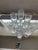 1950s 1950s Set of 6 Vintage Etched Crystal Champagne Glasses For Sale - Image 5 of 5