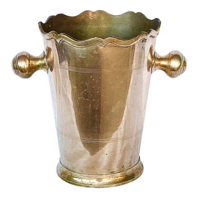 Vintage Brass Champagne Bucket Chairish