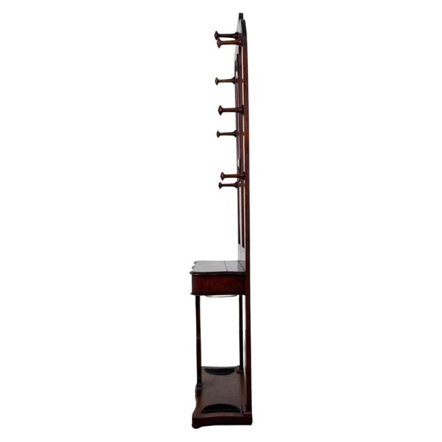 Antique Victorian Mahogany Hall Stand, 1800s For Sale - Image 11 of 12