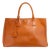 Prada Lux Galleria Saffiano Papaya Leather Large Tote Bag For Sale